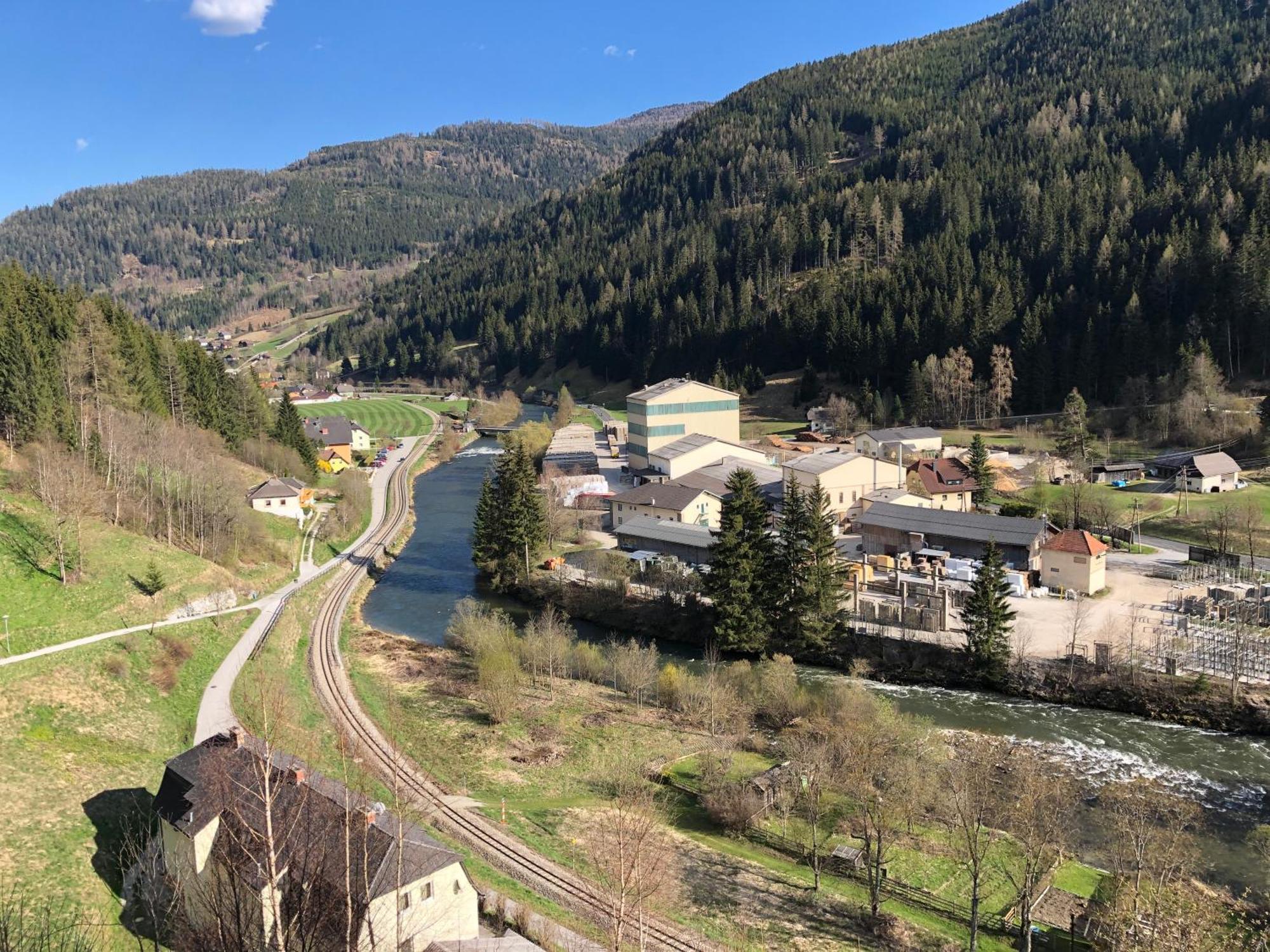 Riverside Ski Apartment Ramingstein Dış mekan fotoğraf